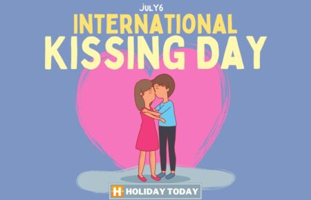 International Kissing Day Card