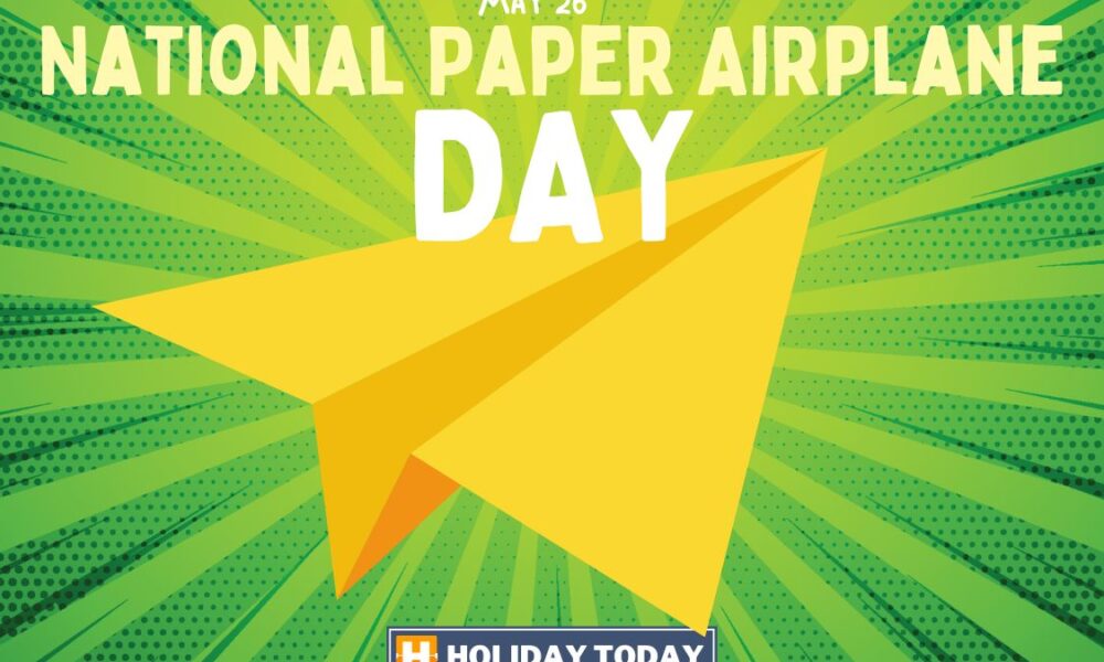 National Paper Airplane Day
