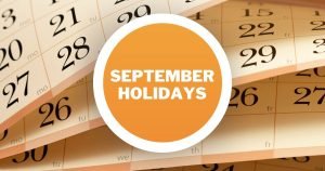 september holidays