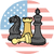 American Chess Day Icon