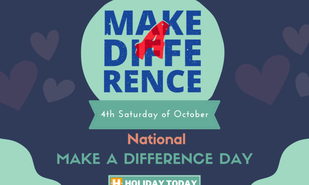 Make a Difference Day