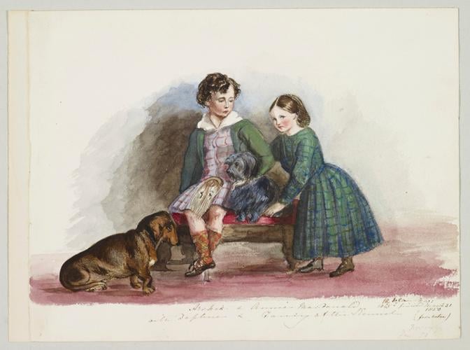 Queen Victoria watercolor