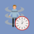 Pretend To Be A Time Traveler Day Icon