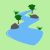 National River Day Icon
