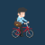 International Winter Bike to Work Day Icon