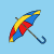 National Umbrella Day Icon
