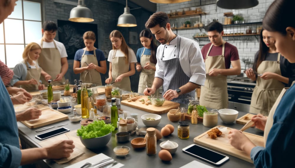 Ideas For Holiday Gifts For Employees - Cooking Classes