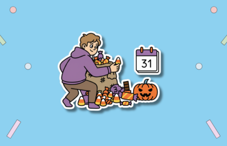 Sneak Some of the Candy Yourself Before the Kids Start Knocking Day