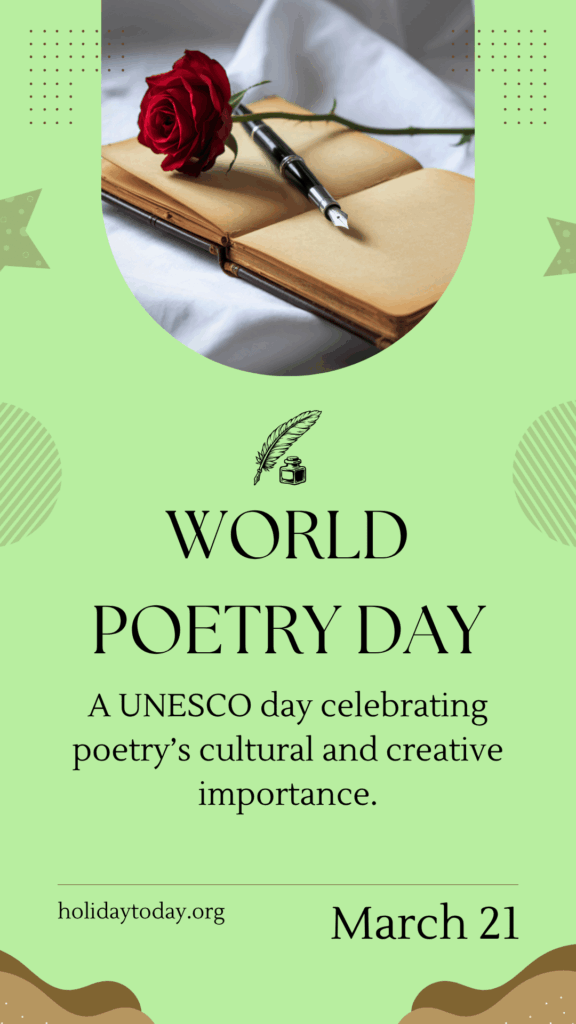 World Poetry Day 