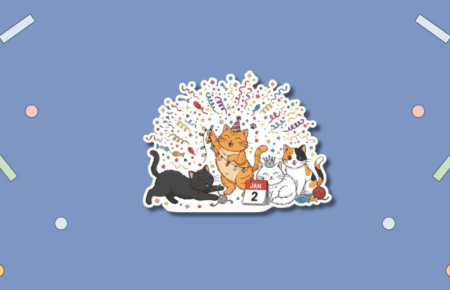 Happy Mew Year for Cats Day