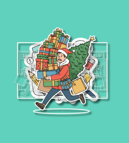 Last-Minute Shopper's Day