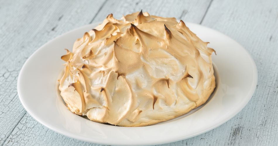 Baked Alaska dessert
