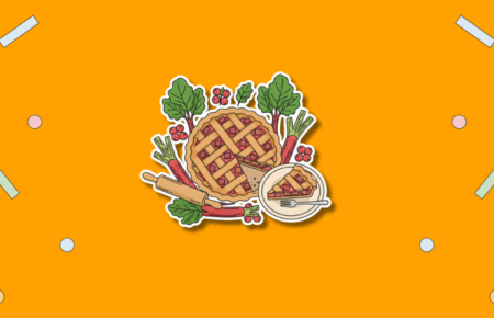 National Rhubarb Pie Day