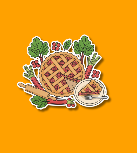 National Rhubarb Pie Day