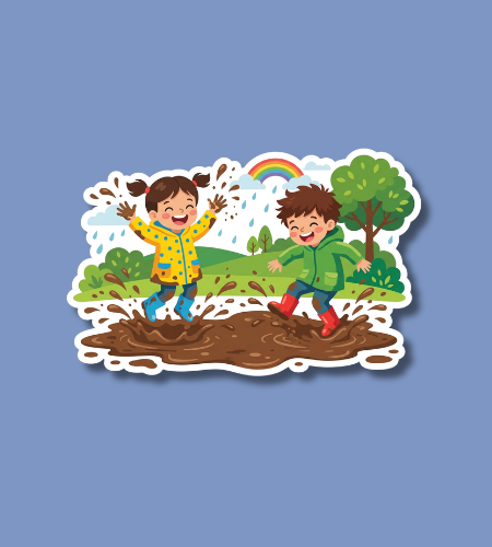 National Jump in Muddy Puddles Day