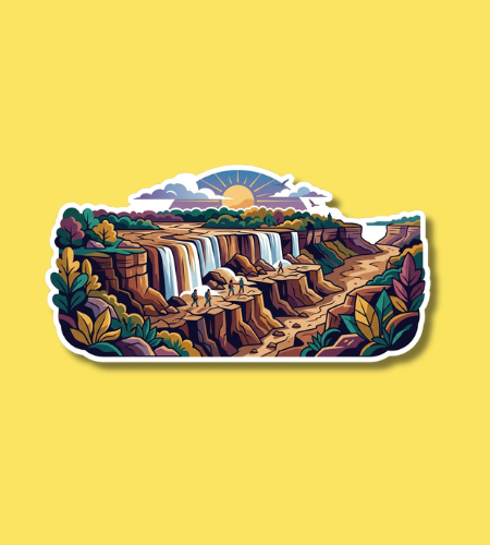 Niagara Falls Runs Dry Day