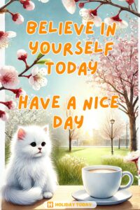 Good Morning card Have A Nice Day