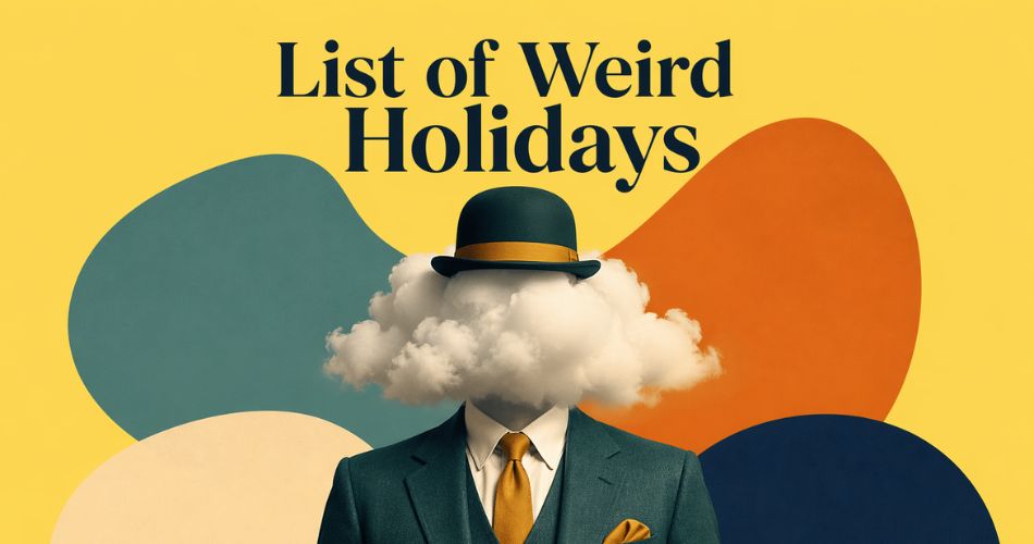 List of Weird Holidays (Instagram Images and Printable PDF)