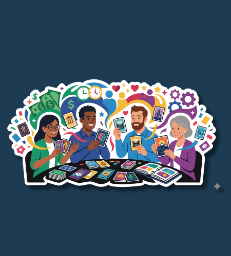 Trading Cards for Grown-ups Day