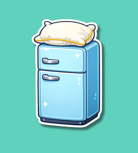 Put a Pillow on Your Fridge Day