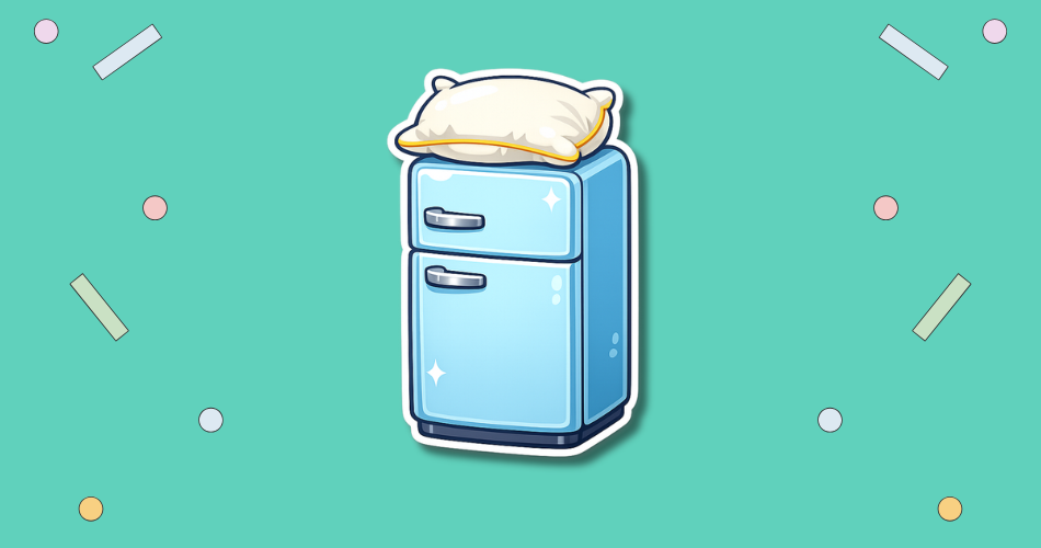 Put a Pillow on Your Fridge Day