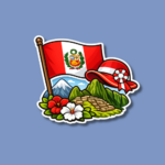 Flag Day in Peru