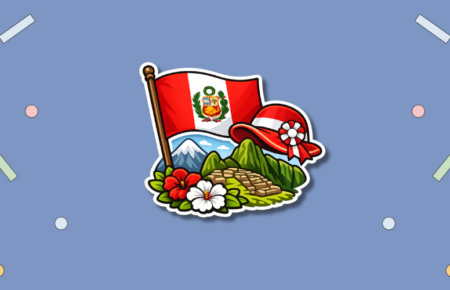 Flag Day in Peru