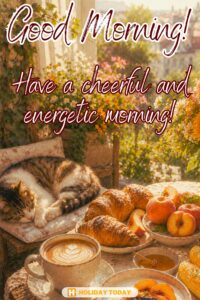 Good Morning Greeting Card