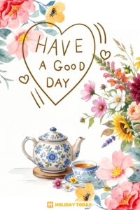 Good Morning Greeting Card