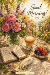 Good Morning Greeting Card