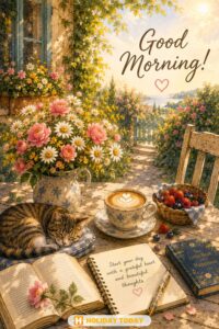 Good Morning Greeting Card