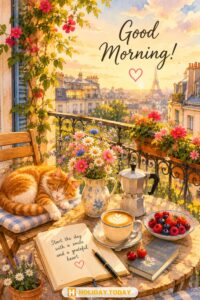 Good Morning Greeting Card
