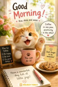 Good Morning Greeting Card