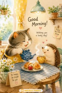 Good Morning Greeting Cards