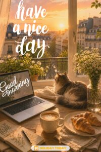 Good Morning Greeting Card
