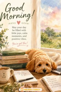 Good Morning Greeting Card