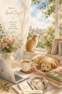 Good Morning Greeting Card