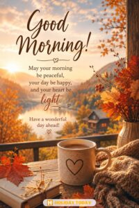 Good Morning Greeting Card