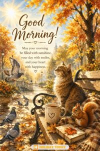 Good Morning Greeting Card