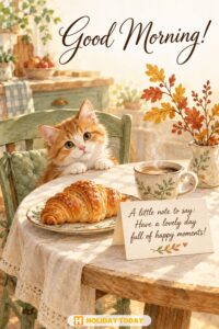 Good Morning Greeting Card