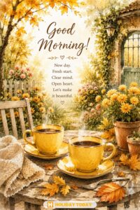 Good Morning Greeting Card